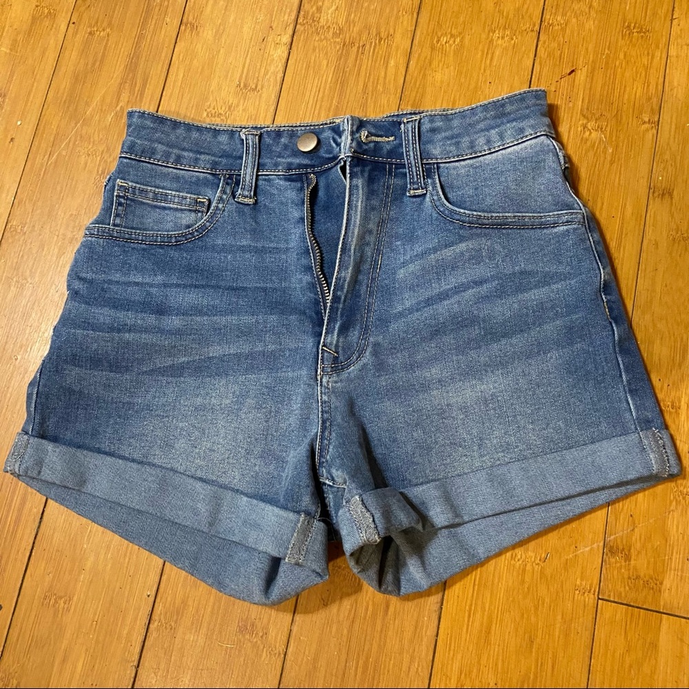 High waist shorts